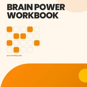 Cover of the ThinkersBox Brain Power Workbook, Level 1 for ages 7 to 9